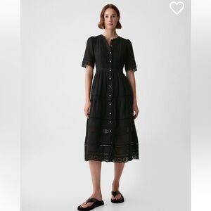 Gap lace midi dress